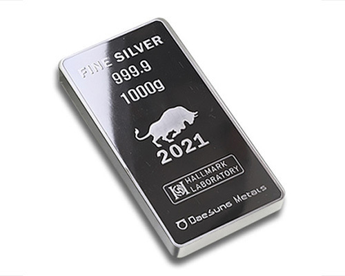 2021 Ag999.9  1000g 투자형 실버바